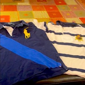 2 Polo by Ralph Lauren polo shirts